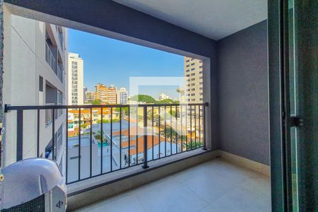 Studio  varanda de kitnet/studio para alugar com 1 quarto, 25m² em Vila Mariana, São Paulo