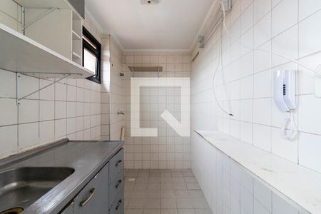 Cozinha de kitnet/studio para alugar com 1 quarto, 26m² em Vila São José, São Paulo