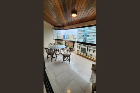 Varanda da Sala de apartamento para alugar com 3 quartos, 170m² em Embaré, Santos