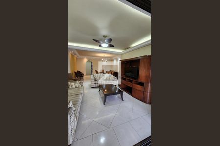 Detalhe Sala de apartamento para alugar com 3 quartos, 170m² em Embaré, Santos