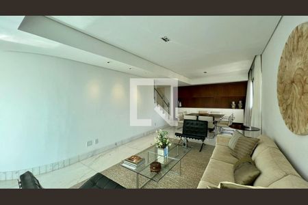 Sala de apartamento à venda com 4 quartos, 320m² em Sion, Belo Horizonte