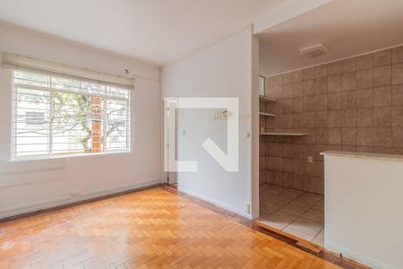 Sala/Quarto de apartamento à venda com 1 quarto, 25m² em Centro Histórico, Porto Alegre