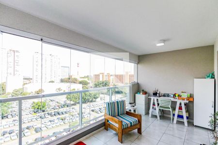Varanda de apartamento à venda com 2 quartos, 92m² em Jardim Dom Bosco, São Paulo