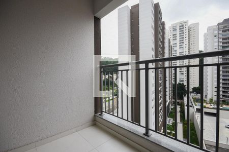 Varanda de kitnet/studio à venda com 1 quarto, 26m² em Vila Andrade, São Paulo