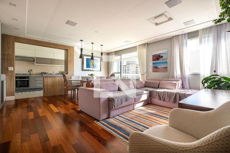 Sala de apartamento à venda com 4 quartos, 133m² em Perdizes, São Paulo