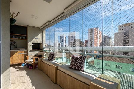 Varanda de apartamento à venda com 4 quartos, 133m² em Perdizes, São Paulo