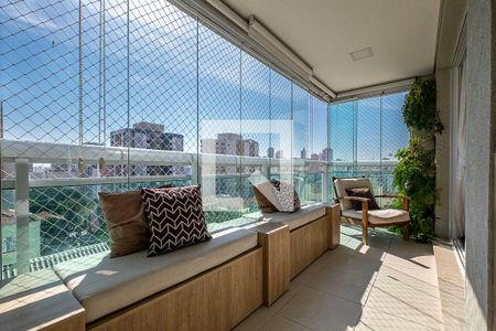 Varanda de apartamento à venda com 4 quartos, 133m² em Perdizes, São Paulo