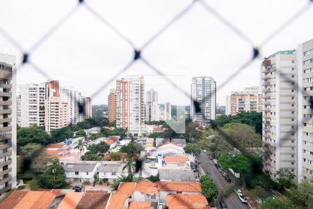 Varanda - Vista de apartamento à venda com 4 quartos, 350m² em Campo Belo, São Paulo