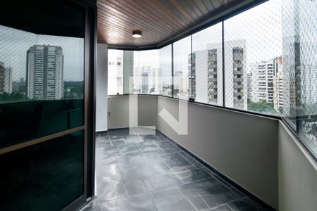 Varanda de apartamento à venda com 4 quartos, 350m² em Campo Belo, São Paulo