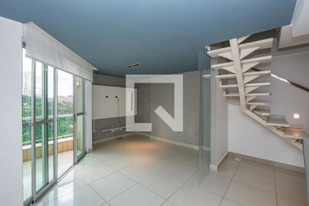 Sala de apartamento para alugar com 1 quarto, 67m² em Vale do Sereno, Nova Lima