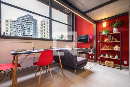 Sala/Cozinha de kitnet/studio para alugar com 1 quarto, 35m² em Sumarezinho, São Paulo