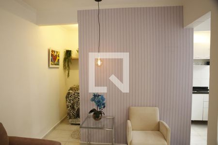 Sala/Quarto de kitnet/studio para alugar com 1 quarto, 45m² em Boqueirão, Praia Grande