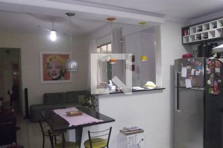 Sala/Cozinha  de apartamento à venda com 2 quartos, 76m² em Sampaio, Rio de Janeiro