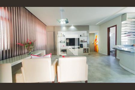 Sala 03 de apartamento à venda com 4 quartos, 173m² em Nova Suíça, Belo Horizonte