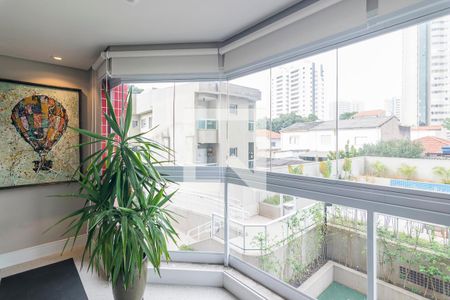 Varanda de apartamento à venda com 3 quartos, 91m² em Vila Assunção, Santo André