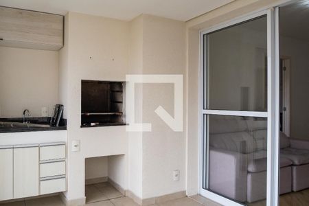 Varanda da Sala de apartamento à venda com 3 quartos, 101m² em Campestre, Santo André