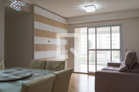 Sala de apartamento à venda com 3 quartos, 101m² em Campestre, Santo André