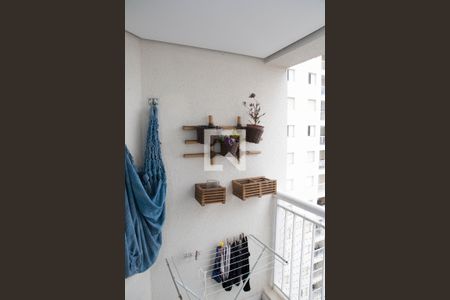 Varanda da Sala de apartamento para alugar com 3 quartos, 63m² em Piraporinha, Diadema