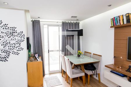 Sala de apartamento para alugar com 3 quartos, 63m² em Piraporinha, Diadema