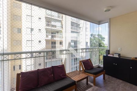 Varanda de apartamento para alugar com 2 quartos, 74m² em Jardim Arpoador, São Paulo