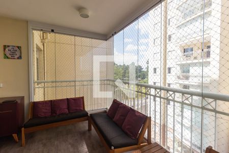 Varanda de apartamento para alugar com 2 quartos, 74m² em Jardim Arpoador, São Paulo