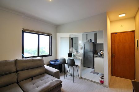 Sala  de apartamento à venda com 1 quarto, 40m² em Santa Terezinha, São Bernardo do Campo