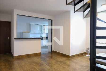 Sala  de apartamento à venda com 3 quartos, 180m² em Havaí, Belo Horizonte