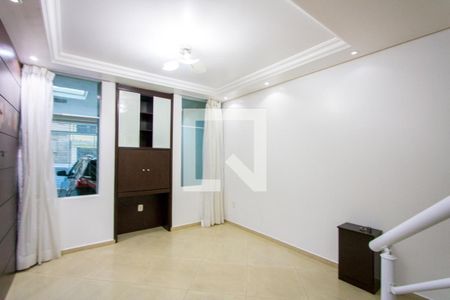 Sala de casa à venda com 3 quartos, 167m² em Vila Tibiriçá, Santo André