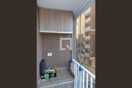 Varanda da Sala de apartamento à venda com 3 quartos, 69m² em Centro, Diadema