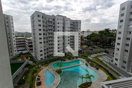 Vista da Sala de apartamento à venda com 2 quartos, 56m² em Liberdade, Belo Horizonte