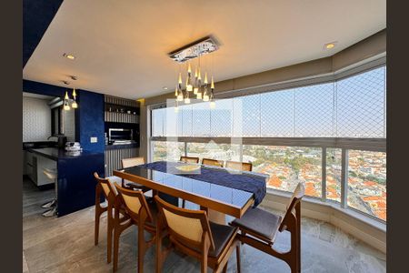 Varanda gourmet de apartamento à venda com 3 quartos, 160m² em Vila Guiomar, Santo André