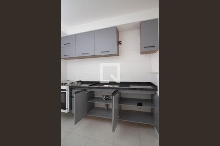 Cozinha - Armários de apartamento para alugar com 1 quarto, 38m² em Vila Palmeiras, São Paulo
