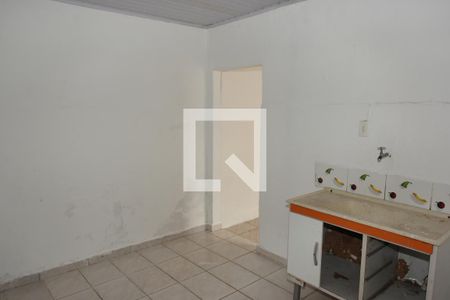 Cozinha de casa para alugar com 1 quarto, 35m² em Jardim Consórcio, São Paulo