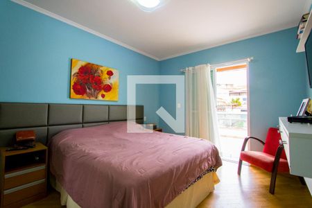 Quarto 1 - Suíte de casa à venda com 3 quartos, 175m² em Vila Floresta, Santo André