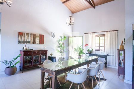 Sala de Jantar de casa de condomínio à venda com 3 quartos, 320m² em Vila do Ouro, Nova Lima