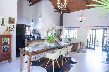 Sala de Jantar de casa de condomínio à venda com 3 quartos, 320m² em Vila do Ouro, Nova Lima