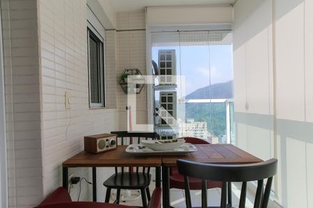 Varanda de apartamento para alugar com 2 quartos, 77m² em José Menino, Santos