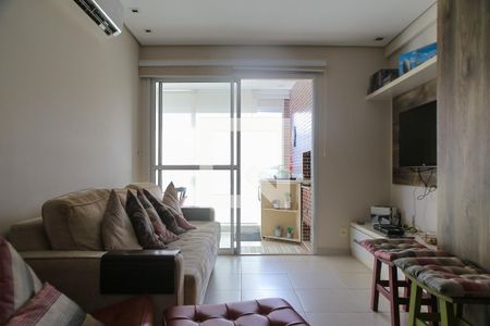 Sala de apartamento para alugar com 2 quartos, 77m² em José Menino, Santos