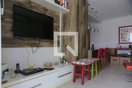 Sala de apartamento para alugar com 2 quartos, 77m² em José Menino, Santos