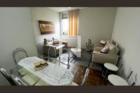 Sala de apartamento à venda com 3 quartos, 84m² em Santa Monica, Belo Horizonte