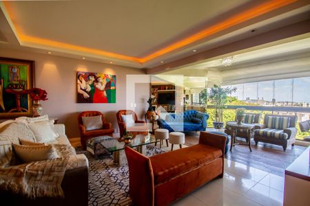 Sala de apartamento à venda com 3 quartos, 206m² em Cristal, Porto Alegre