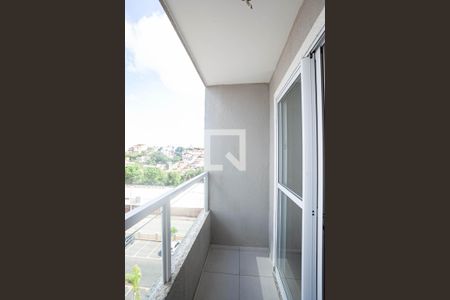 Varanda da sala de apartamento para alugar com 2 quartos, 48m² em Planalto, Belo Horizonte