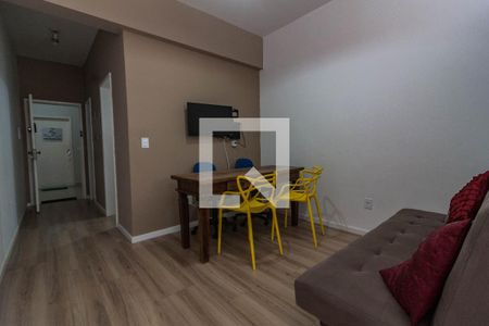 Sala de apartamento para alugar com 1 quarto, 39m² em Centro, Florianópolis