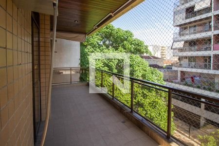 Varanda da Sala de apartamento à venda com 3 quartos, 153m² em Maracanã, Rio de Janeiro