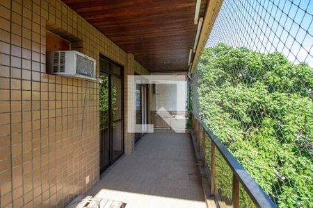 Varanda da Sala de apartamento à venda com 3 quartos, 153m² em Maracanã, Rio de Janeiro