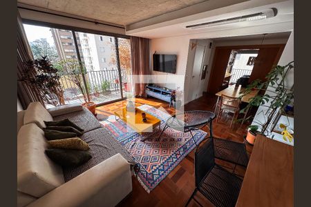 Sala de apartamento à venda com 2 quartos, 85m² em Perdizes, São Paulo