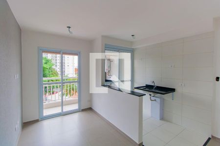 Sala/Cozinha de apartamento para alugar com 1 quarto, 31m² em Parque da Vila Prudente, São Paulo