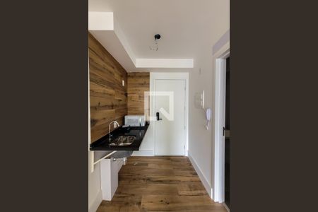 Cozinha de apartamento para alugar com 1 quarto, 29m² em Vila Mariana, São Paulo