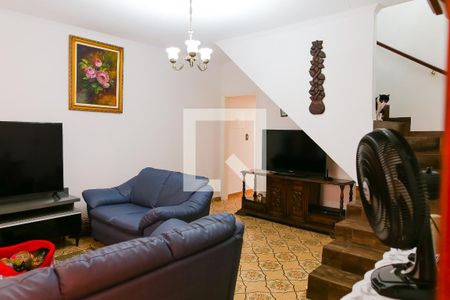 Sala de casa à venda com 5 quartos, 287m² em Campestre, Santo André