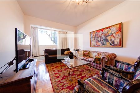 Sala de apartamento à venda com 3 quartos, 170m² em Santo Agostinho, Belo Horizonte